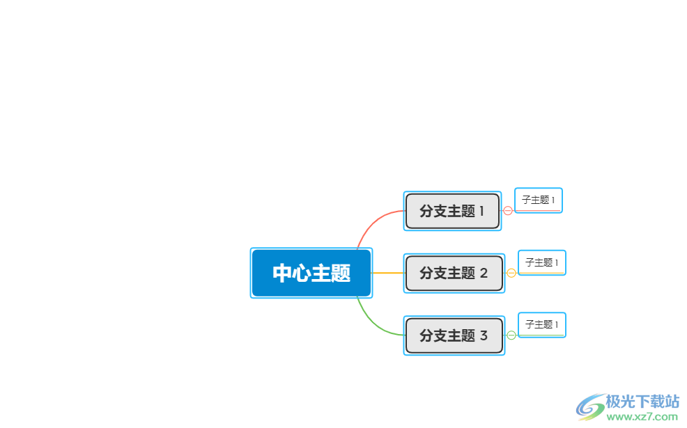 ​xmind一次性修改所有字体的教程