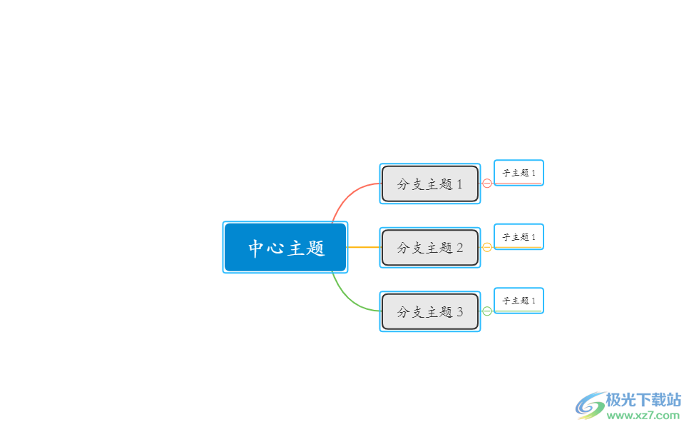 ​xmind一次性修改所有字体的教程