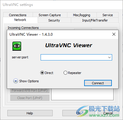 UltraVNC(Ultr@VNC)远程控制