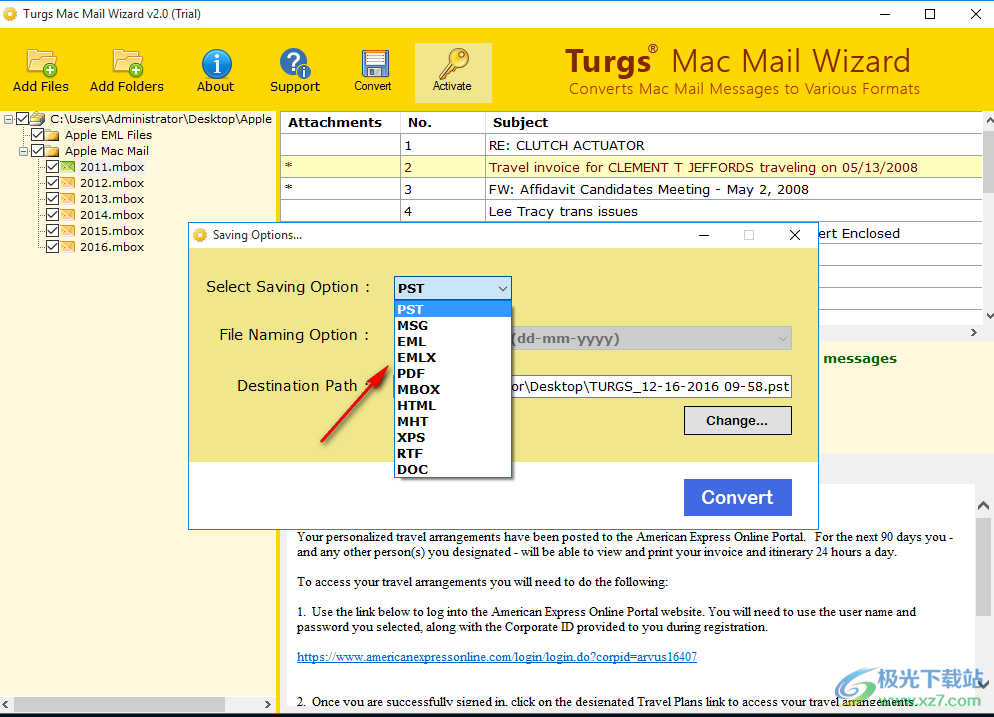 Turgs Mac Mail Wizard(Mac邮件迁移工具)