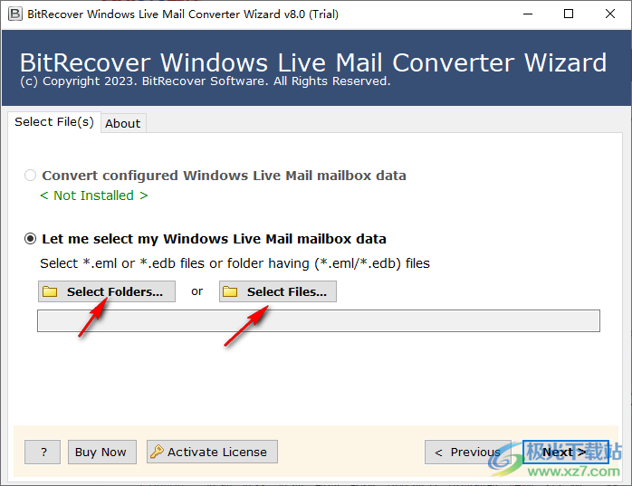 BitRecover Windows Live Mail Converter Wizard(邮件转换工具)