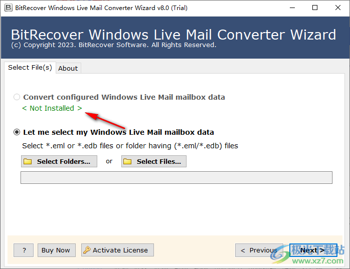 BitRecover Windows Live Mail Converter Wizard(邮件转换工具)