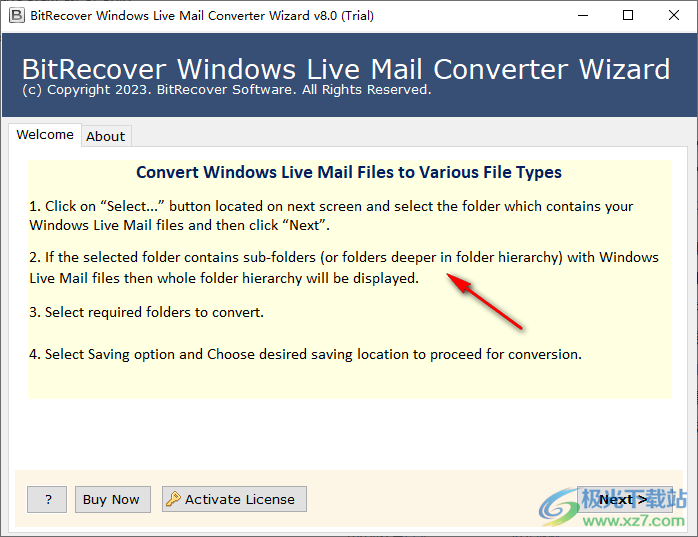 BitRecover Windows Live Mail Converter Wizard(邮件转换工具)