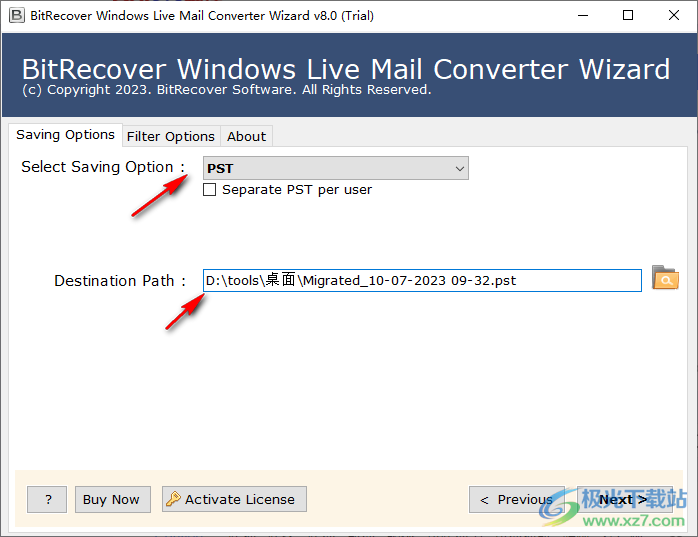 BitRecover Windows Live Mail Converter Wizard(邮件转换工具)