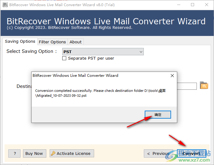 BitRecover Windows Live Mail Converter Wizard(邮件转换工具)