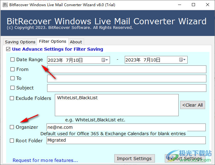 BitRecover Windows Live Mail Converter Wizard(邮件转换工具)