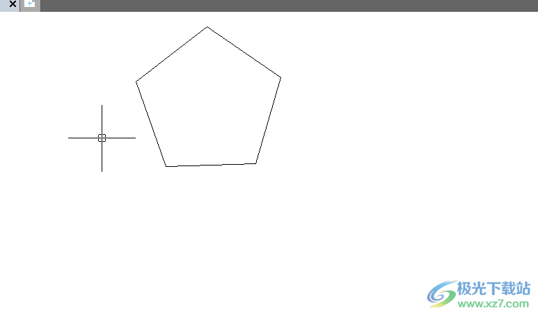 ​中望cad绘制出一个五角星的教程