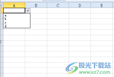 ​excel设置下拉选项可以多选的教程