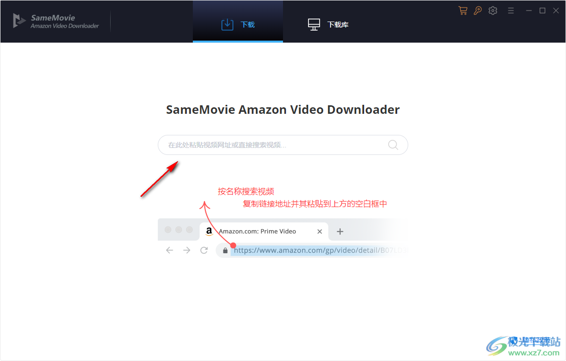 SameMovie Amazon Video Downloader(视频下载器)