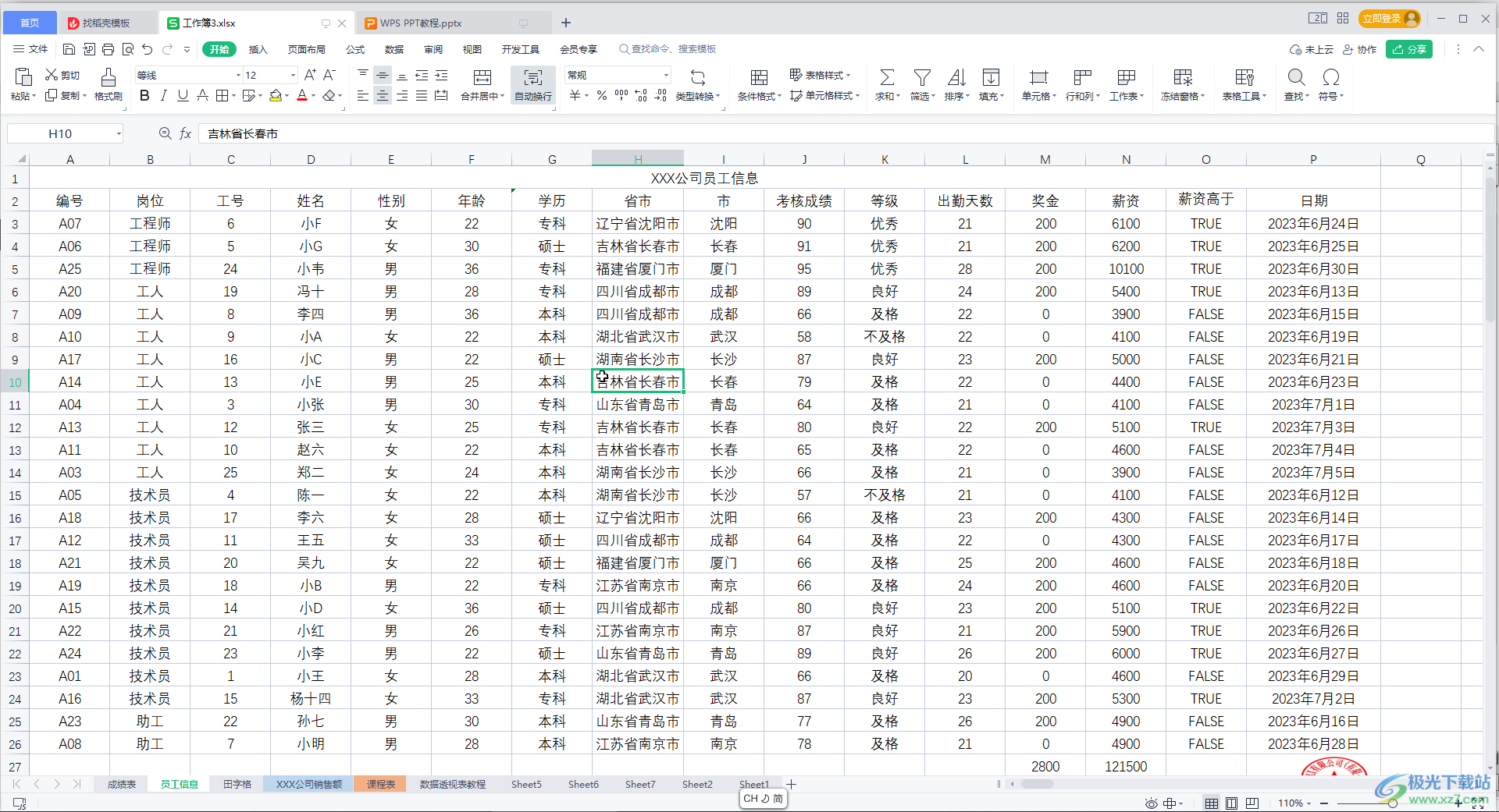 WPS表格中调出数据分析工具的方法教程