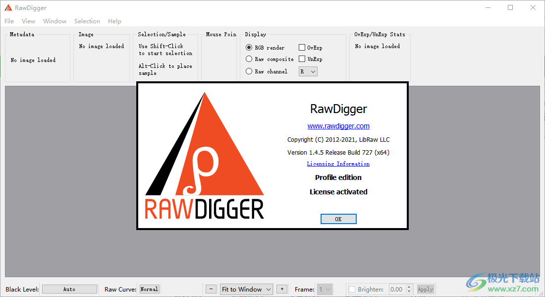RawDigger(RAW图像查看工具)