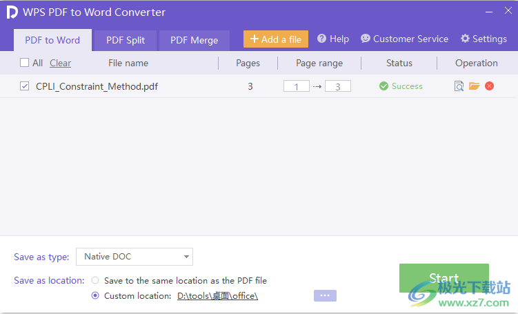 WPS PDF to Word Converter(PDF转换软件)
