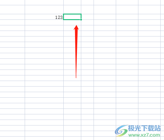 ​wps表格一打数字就往下跑了的解决教程