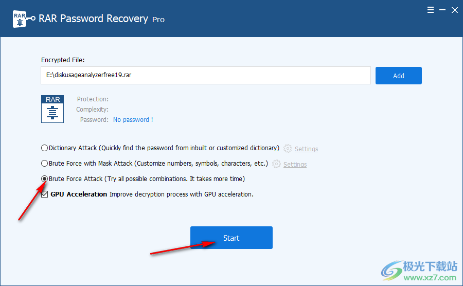 RAR Password Recovery Pro(rar密码解锁器)