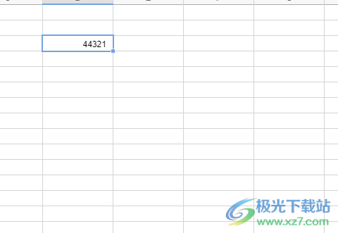 石墨文档在单元格中输入日期变成了数字的解决教程