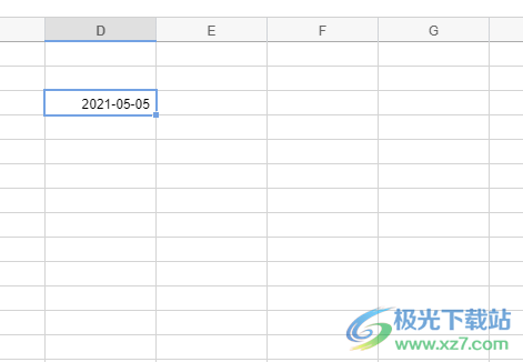 石墨文档在单元格中输入日期变成了数字的解决教程