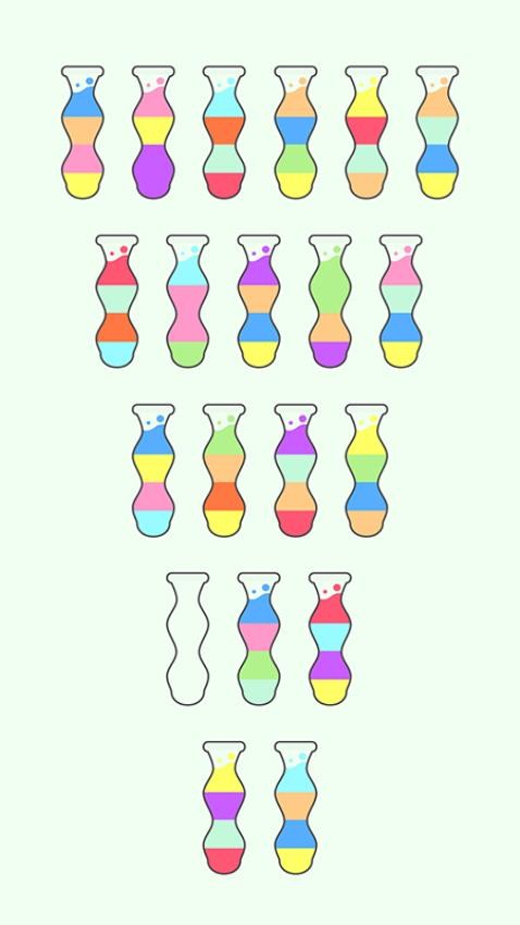 水瓶排序(4)