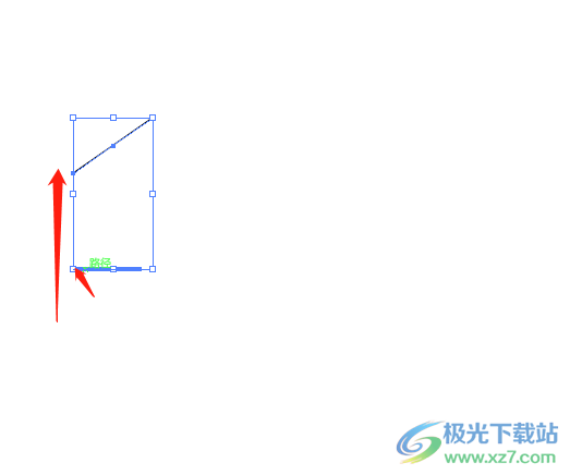 illustrator把钢笔工具画出的两条线焊接在一起的教程