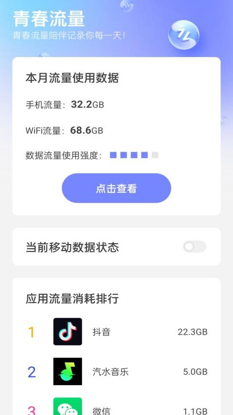 青春流量官方版v2.0.1(1)