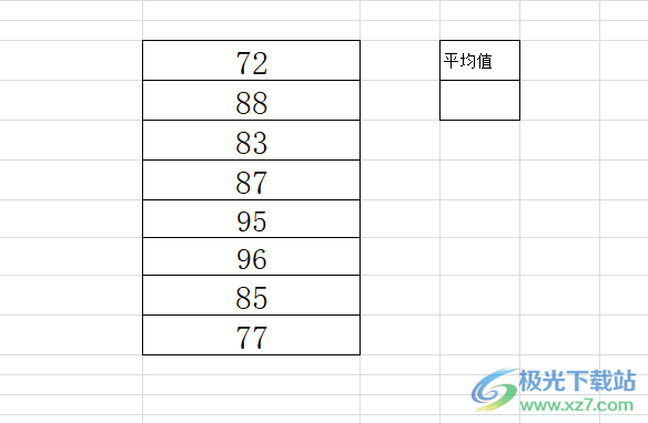 excel去掉一个最高分和最低分求平均值的教程