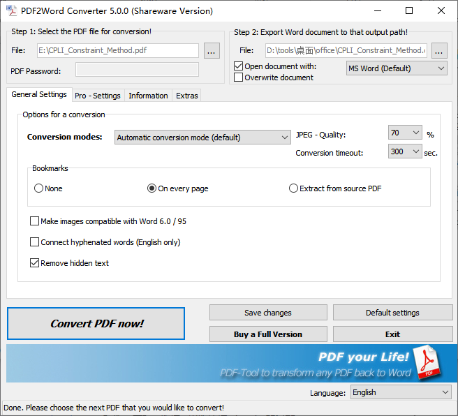 7-PDF PDF2Word Converter(PDF转换Word)(1)