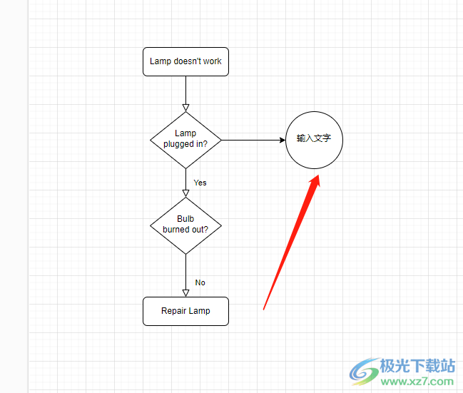 Draw.io在流程图右边加框的教程