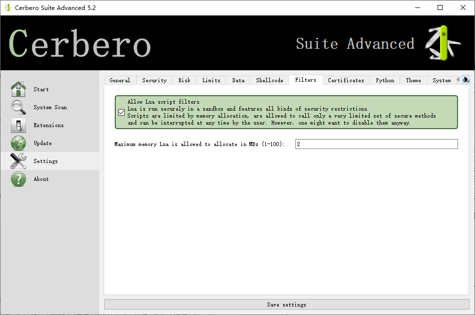 Cerbero Suite Advanced(恶意软件扫描)(1)