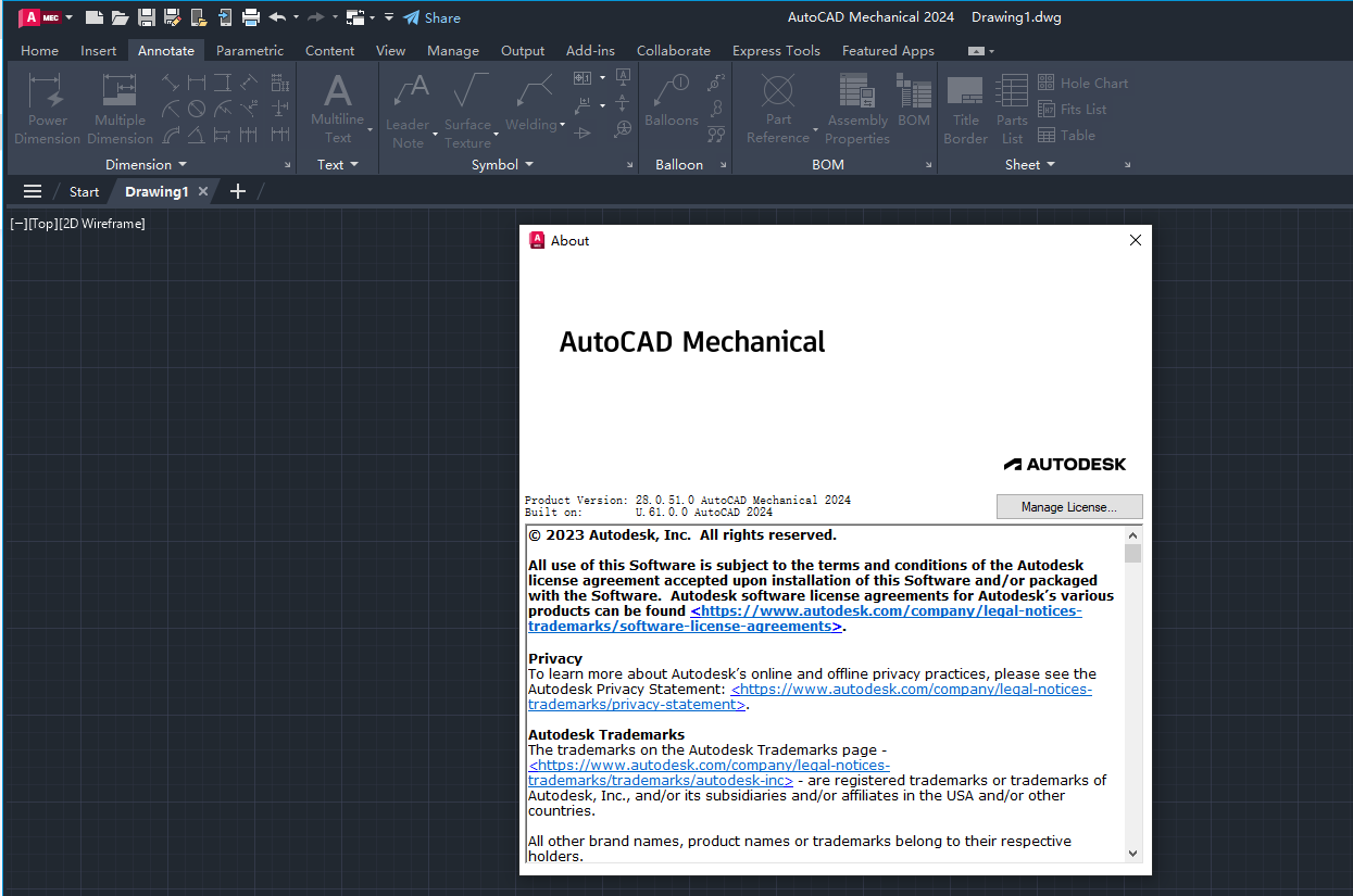 AutoCAD Mechanical 2024软件(1)