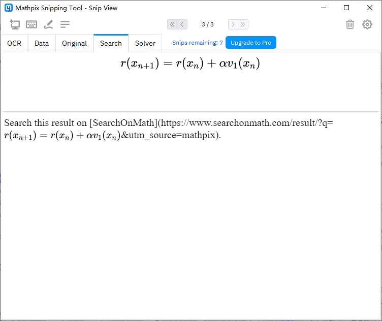 mathpix snipping tool(公式编辑器)(1)