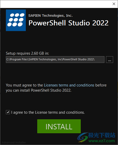 powershell studio 2022官方版(脚本编辑器软件)