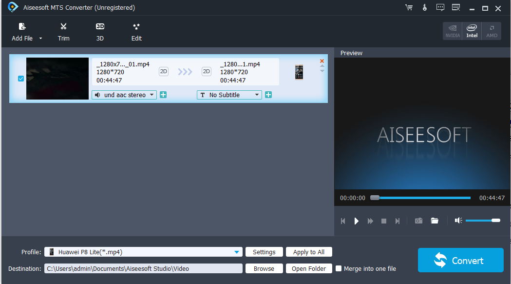 Aiseesoft MTS Converter(視頻轉換)(1)