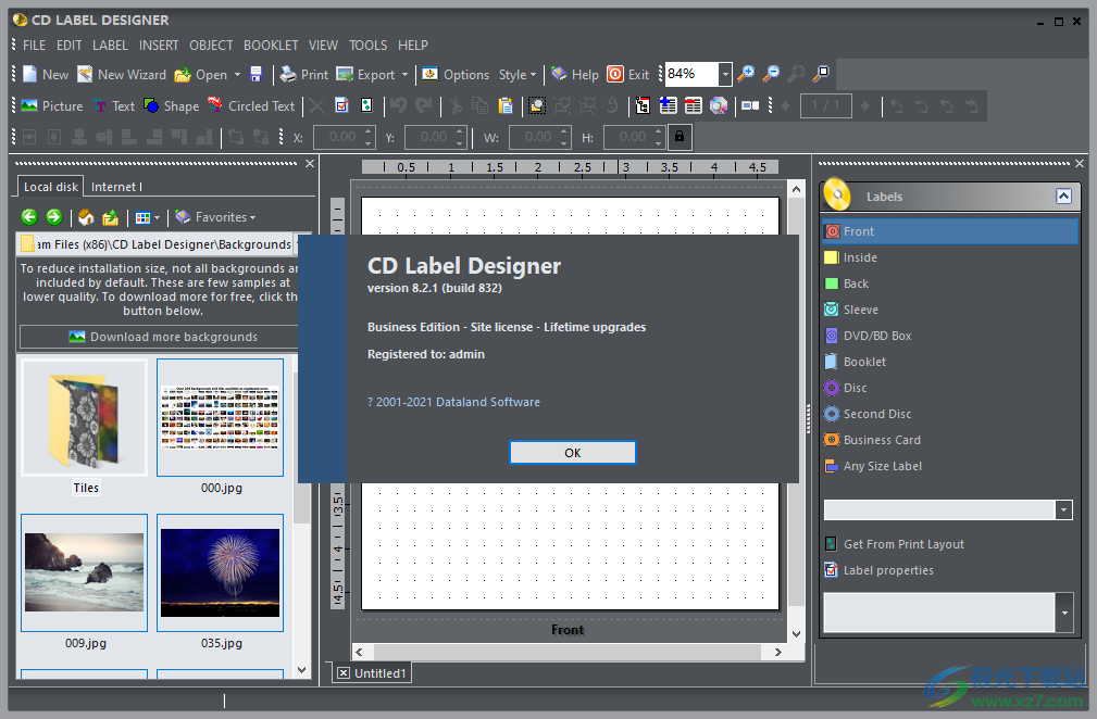 CD Label Designer(CD光盘封面制作)