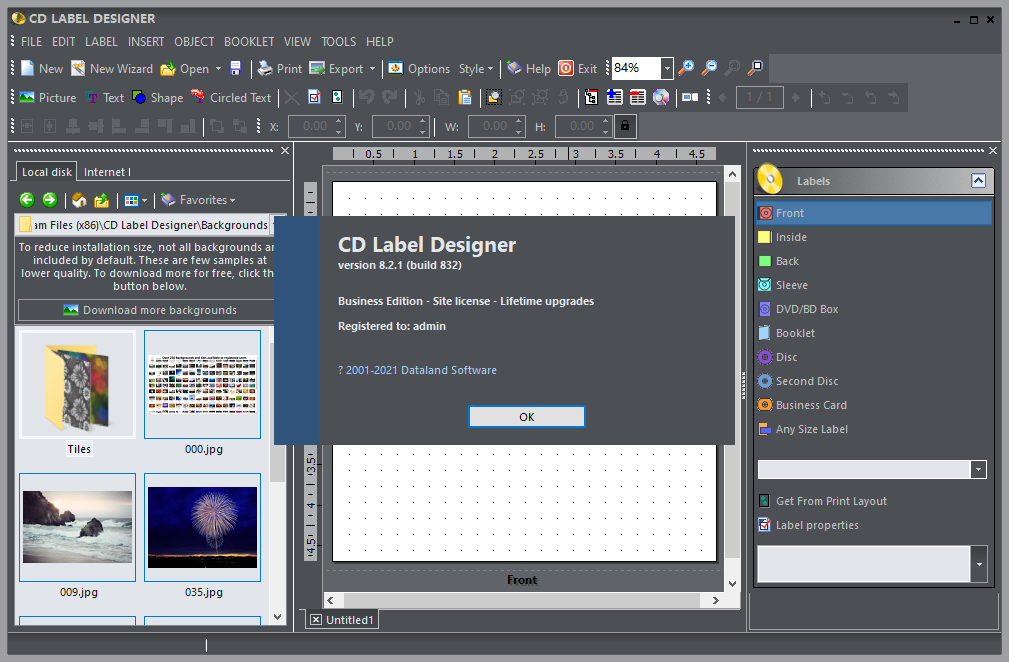 CD Label Designer(CD光盘封面制作)(1)