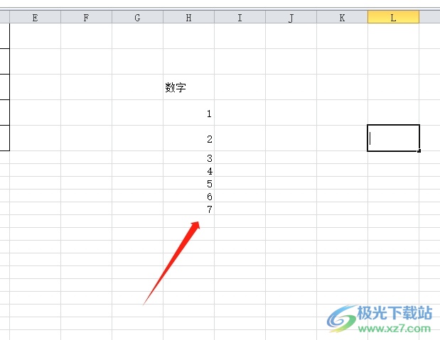 ​excel输入数字后自动加数的教程