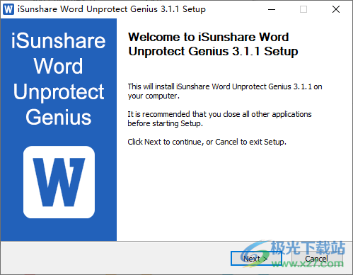 iSunshare Word Unprotect Genius(Word密码修复工具)