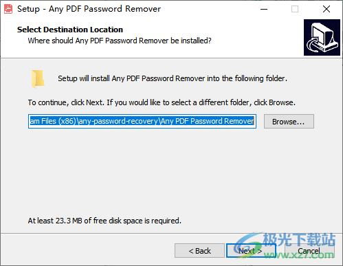 Any PDF Password Recovery(PDF密码移除软件)
