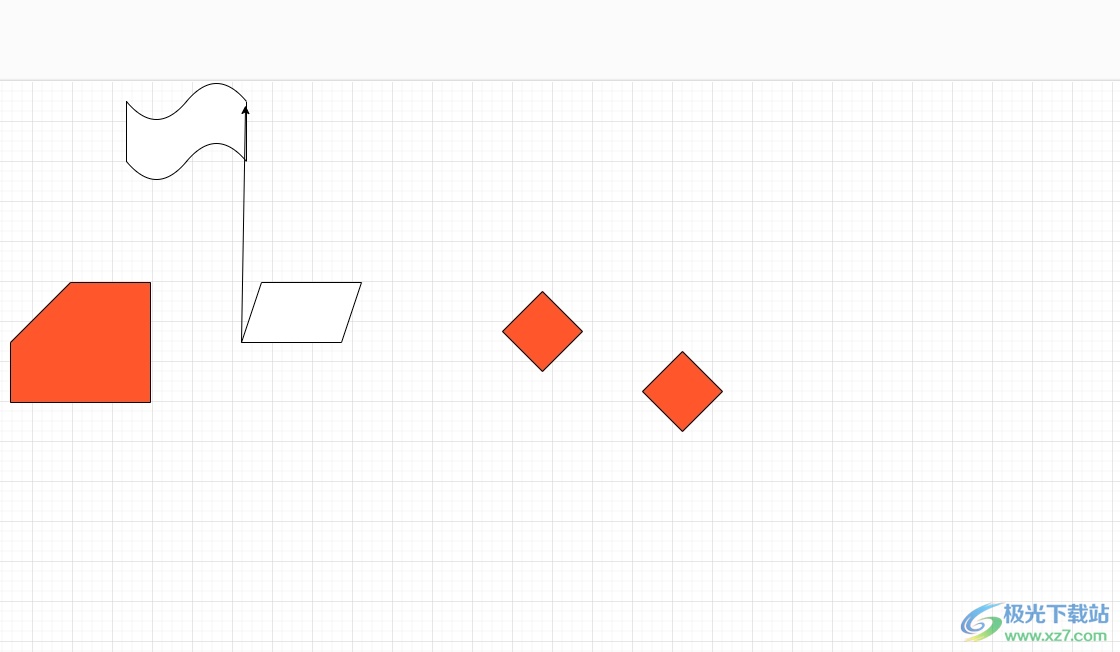 Draw.io为文字添加上边框的教程