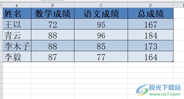 excel表格统一单元格样式的方法