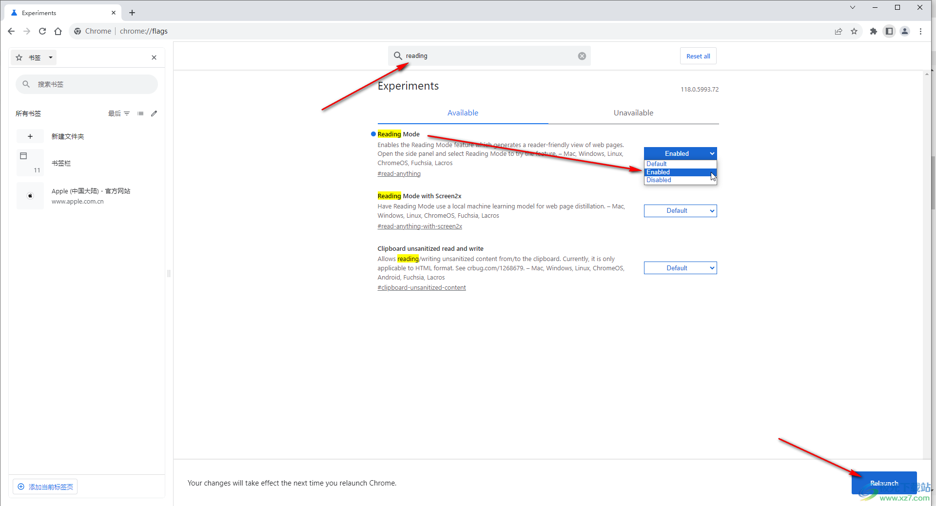 Google Chrome电脑版启用阅读模式的方法教程