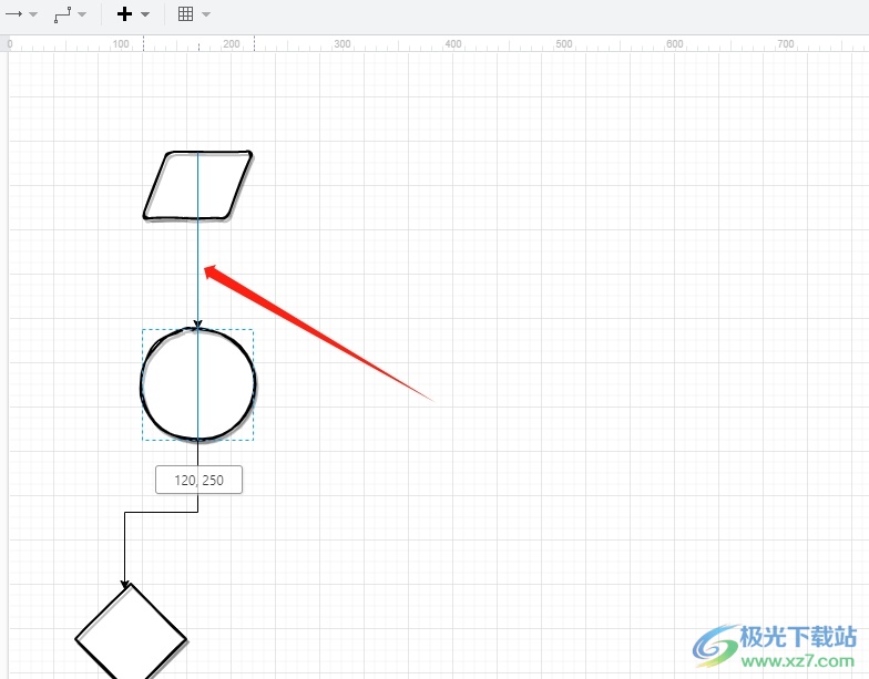 Draw.io让流程框看起来更整齐的教程