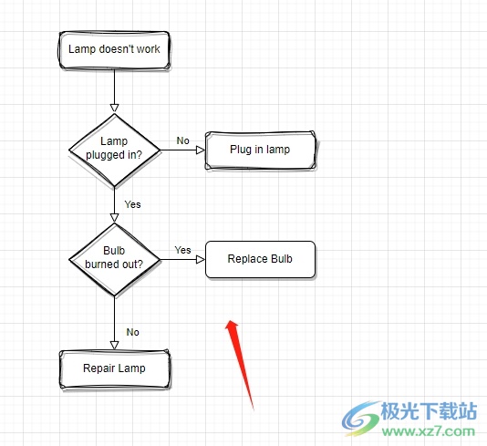 Draw.io给流程图添加阴影的教程