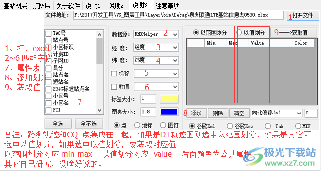 网优图层工具