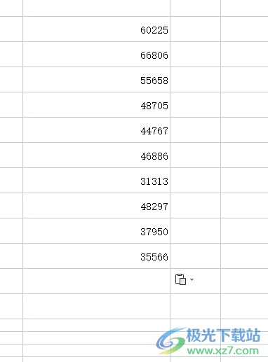 ​wps表格让数据批量加上某个值的教程