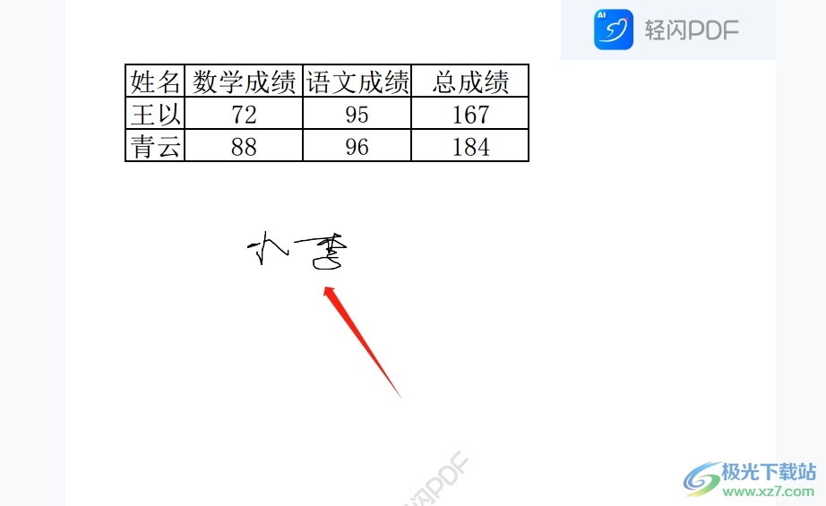 ​轻闪PDF添加手写签名的教程