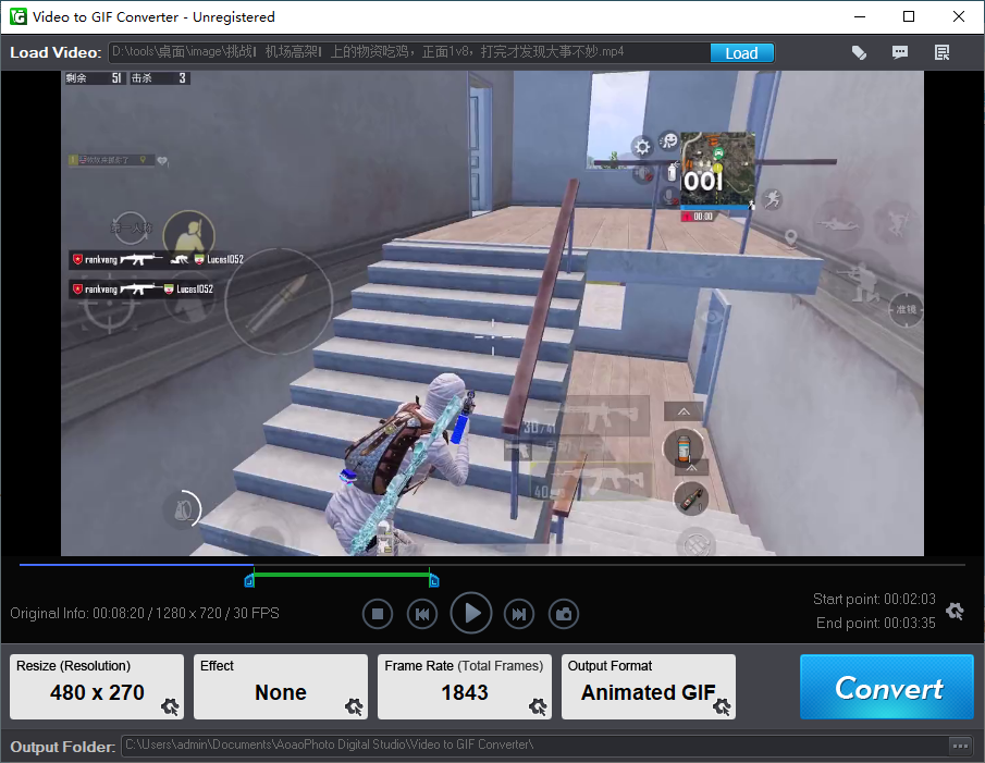 Aoao Video to GIF Converter(视频转换GIF)(1)