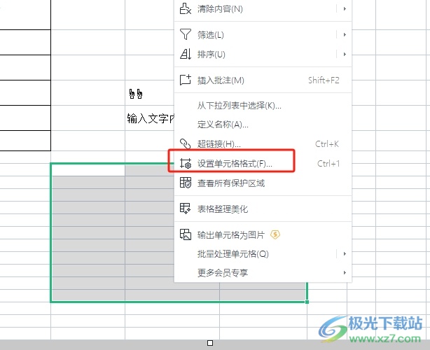 ​wps表格每个单元格随着字数增多而自动变大的教程