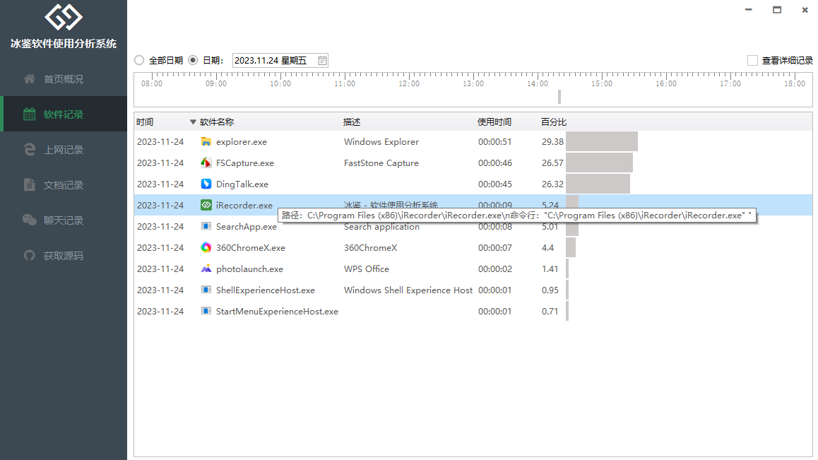 冰鉴软件使用分析系统(1)