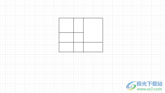 Draw.io合并表中的单元格教程