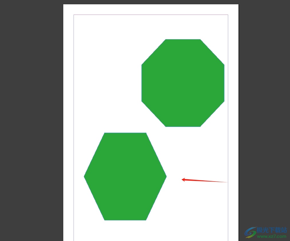 ​InDesign绘制的多边形随意更改边数的教程