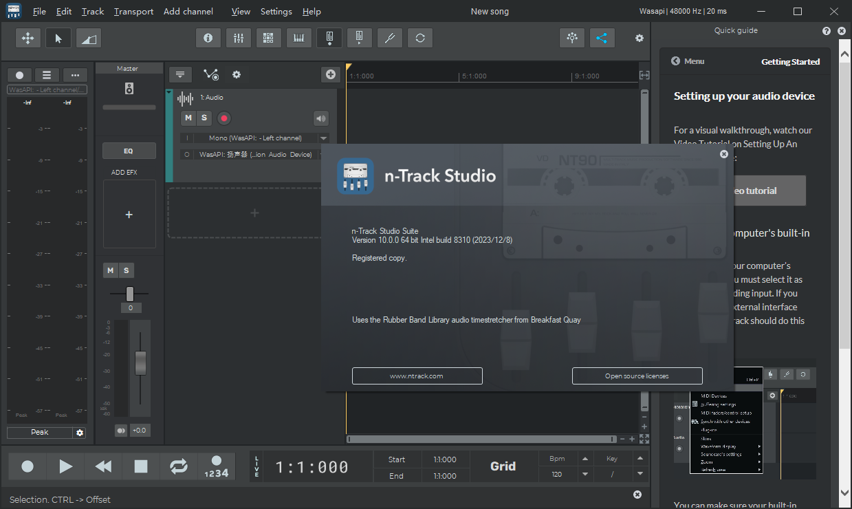 n-Track Studio Suite(錄音軟件)(1)